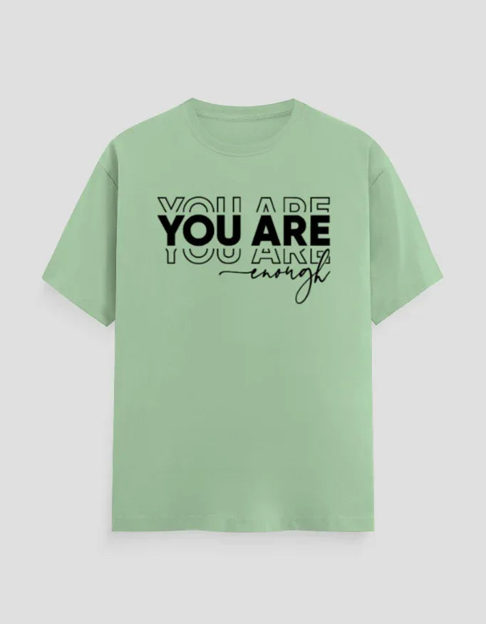 You are Enough Graphic Classic Crew T-Shirt for Men - Not So Suttle