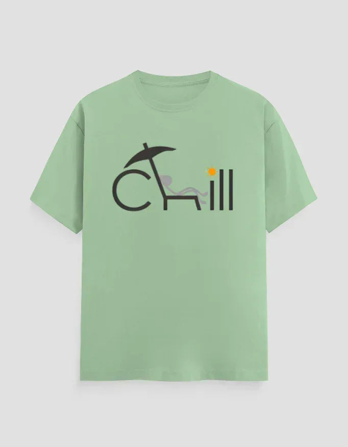 Chill Graphic T-Shirt for Men - Not So Suttle