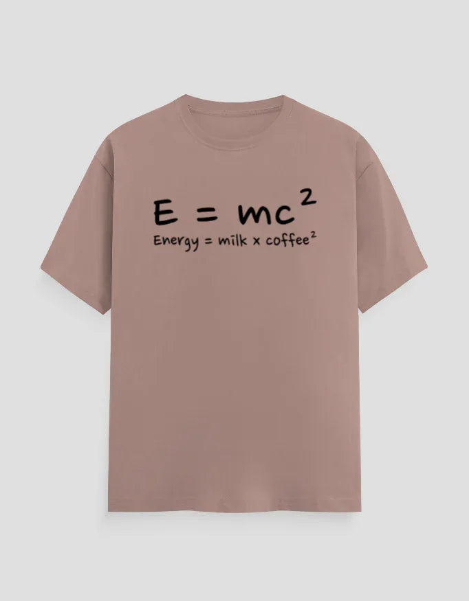 Energy Milk Coffee Graphic Classic Crew T-Shirt for Men - Not So Suttle