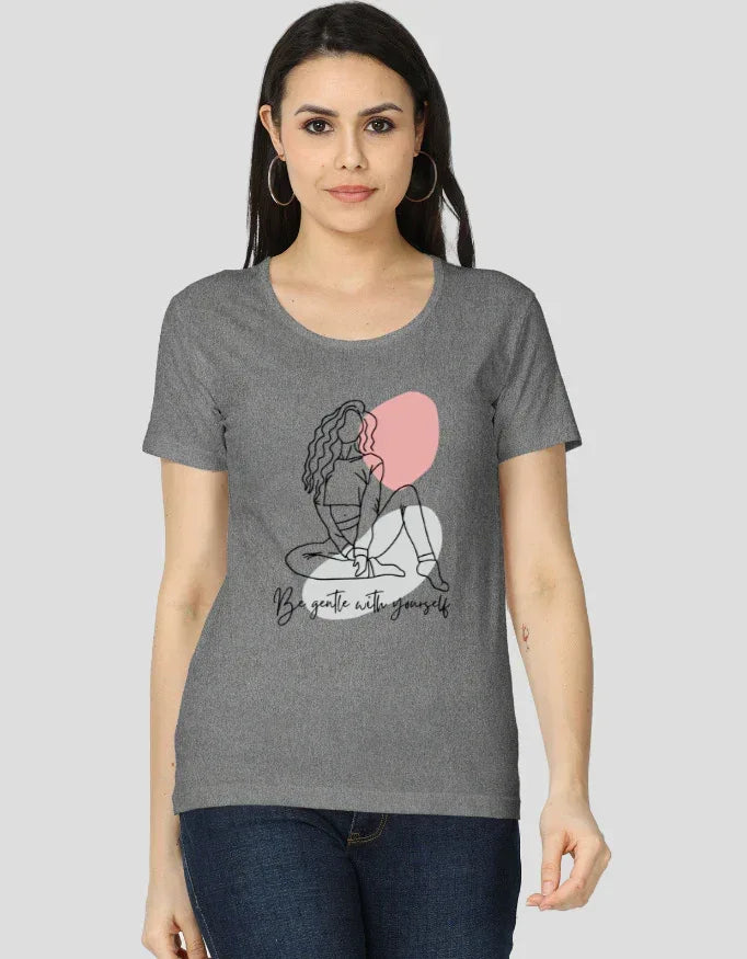 Be Gentle with yourself Classic T-Shirt for Women - Not So Suttle