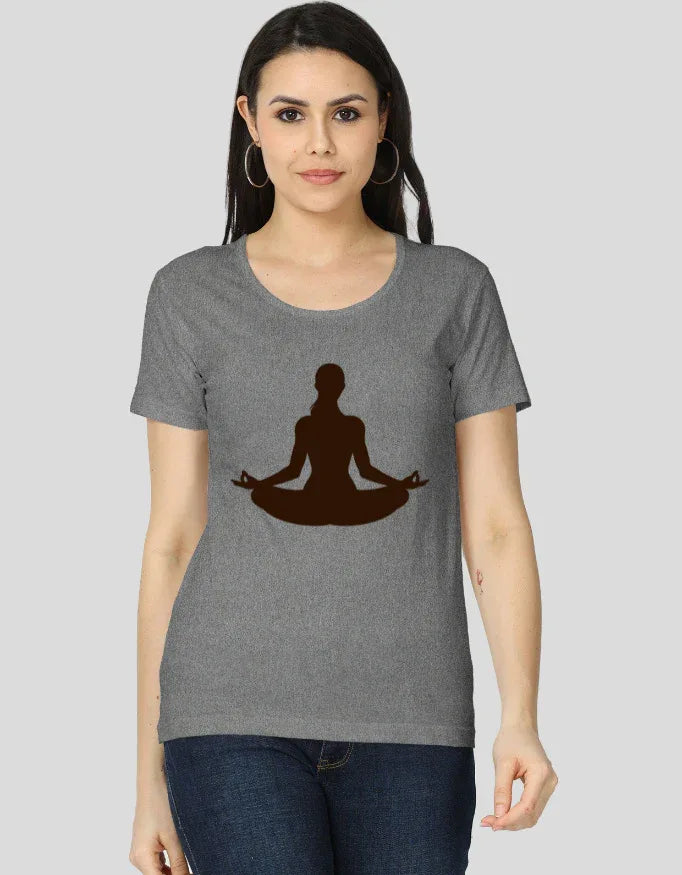 Yoga Graphic Classic T-Shirt for Women - Not So Suttle