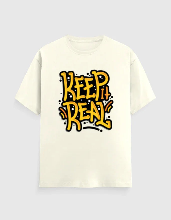 Keep It Real Graphic T-Shirt for Men - Not So Suttle