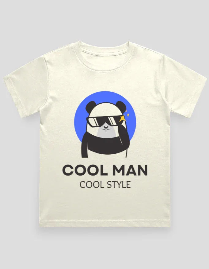 Cool Man Graphic T-Shirt for Boys - Not So Suttle