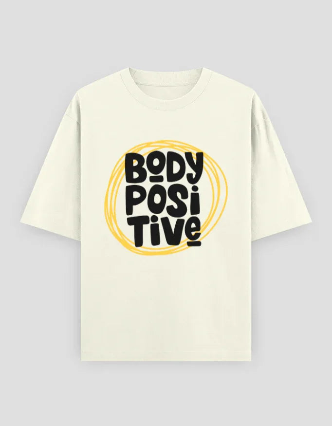Body Positive Graphic Oversized Classic T-Shirt for Women - Not So Suttle