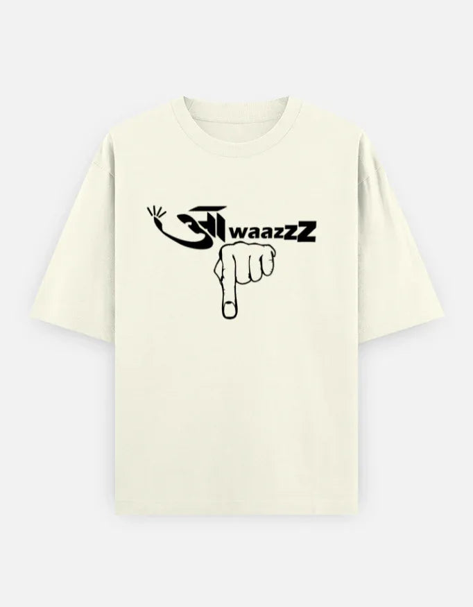Aawaaz Niche Graphic Oversized Classic T-Shirt for Men - Not So Suttle