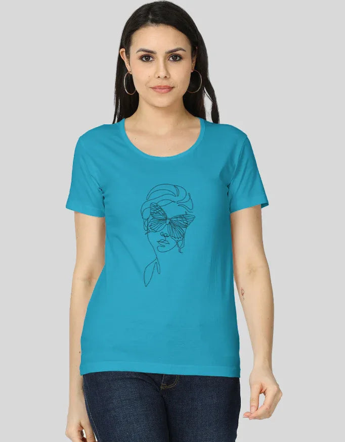 Sketch Graphic Classic T-Shirt for Women - Not So Suttle