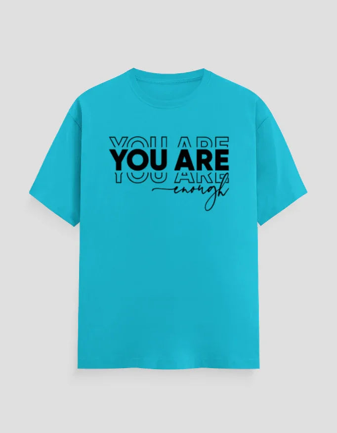 You are Enough Graphic Classic Crew T-Shirt for Men - Not So Suttle
