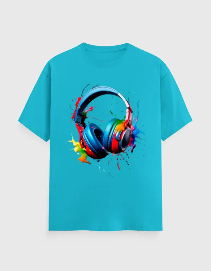 Head Phone Graphic T-Shirt for Men - Not So Suttle