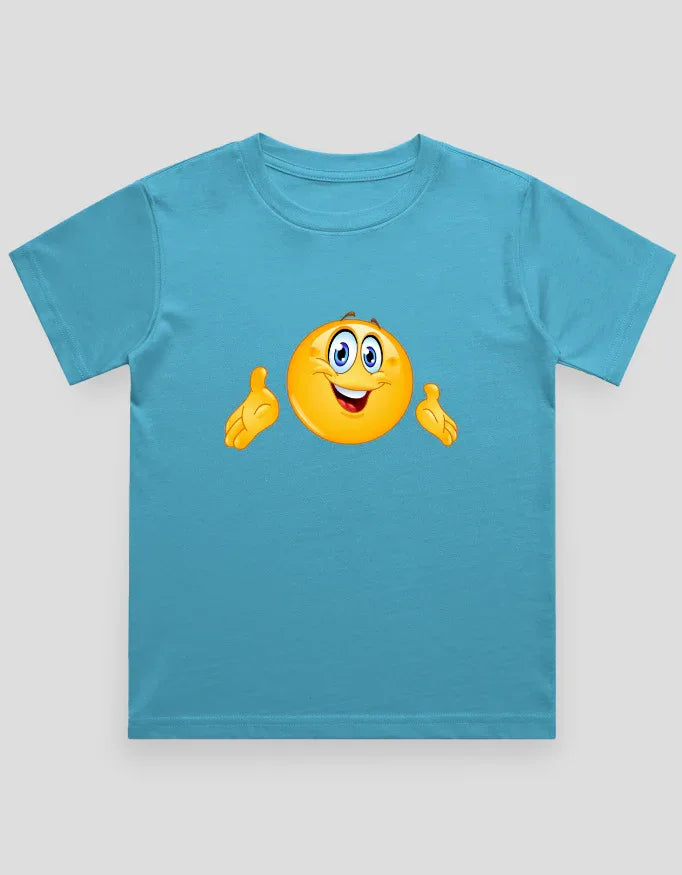 Smiley Graphics T-Shirt for Boys - Not So Suttle