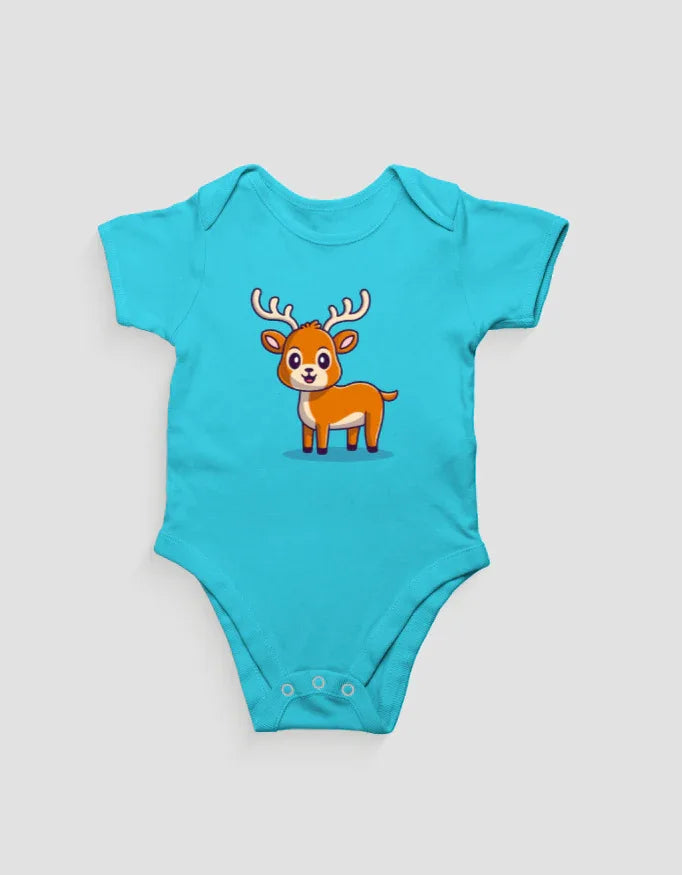 Deer Graphic Kids Rompers - Not So Suttle