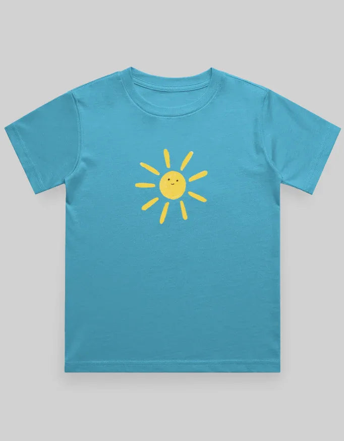 Dino Sun Graphics T-Shirt for Boys - Not So Suttle