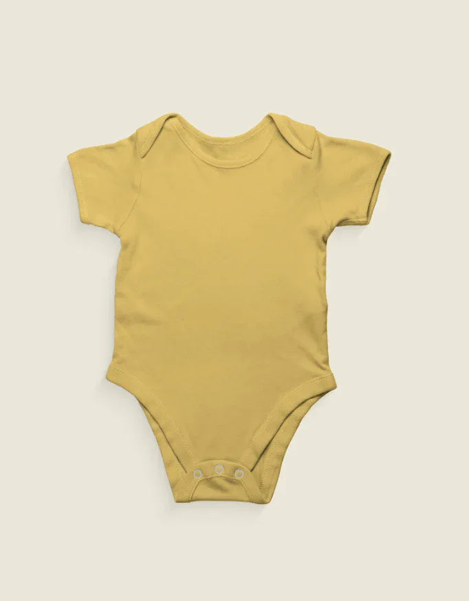 Kids Rompers Yellow - Not So Suttle