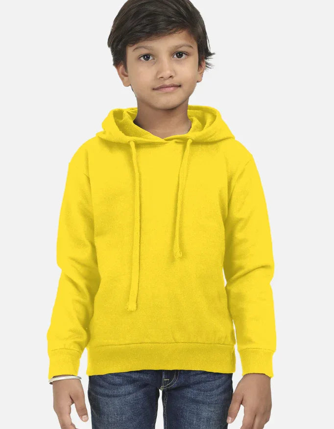 Kids Hoodie Yellow - Not So Suttle