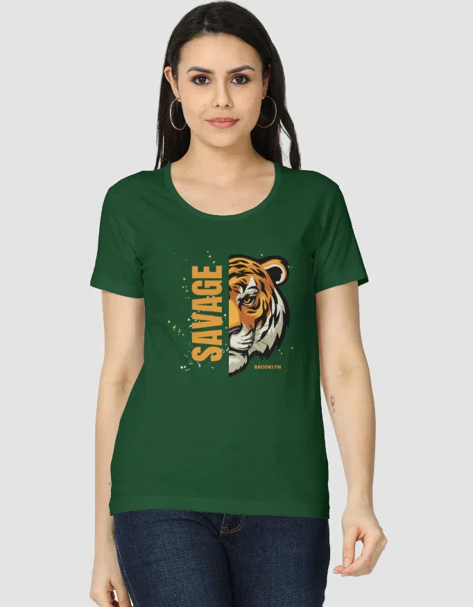 Savage Graphic Classic T-Shirt for Women - Not So Suttle