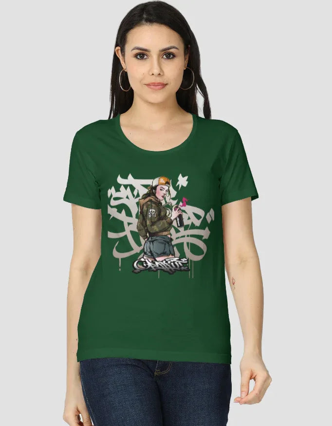Graffiti Classic T-Shirt for Women - Not So Suttle