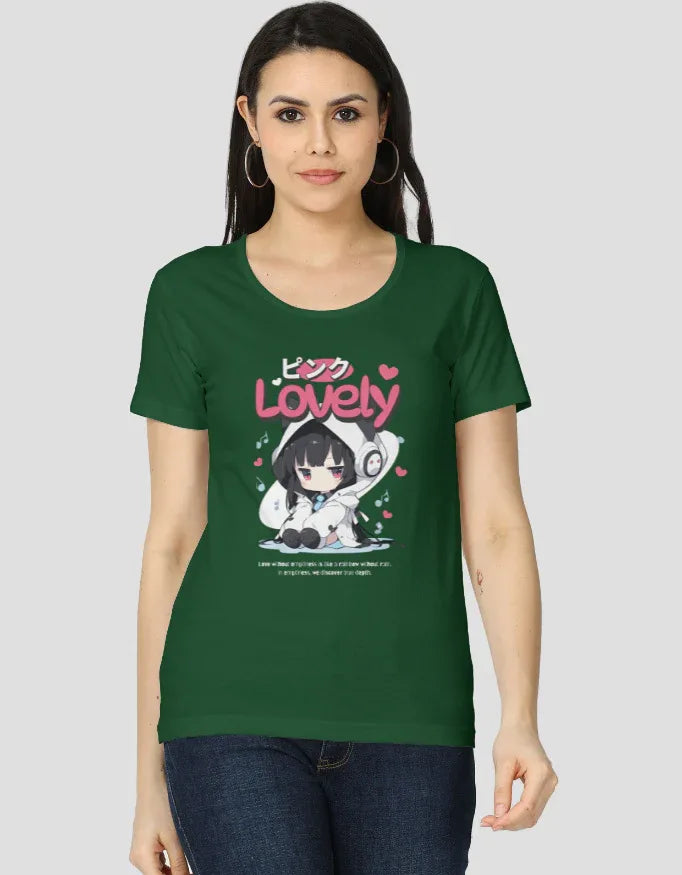 Lovely Graphic Classic T-Shirt for Women - Not So Suttle