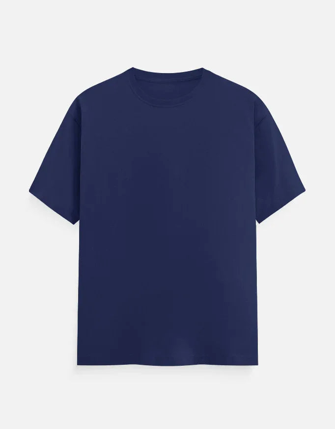 Solid Royal Blue Classic Crew T-Shirt for Men - Not So Suttle