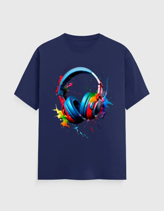 Head Phone Graphic T-Shirt for Men - Not So Suttle