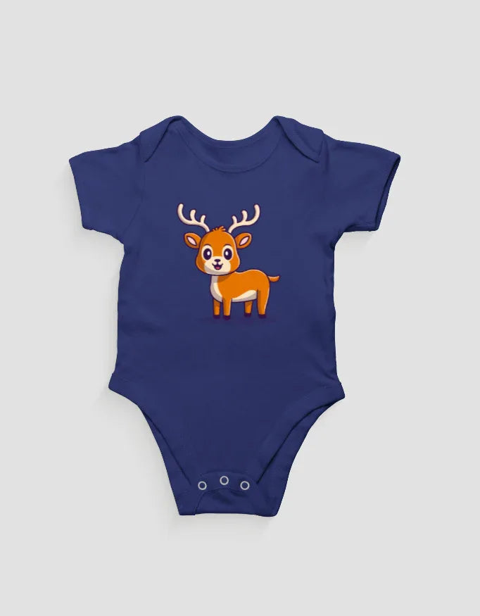 Deer Graphic Kids Rompers - Not So Suttle