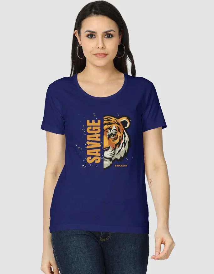 Savage Graphic Classic T-Shirt for Women - Not So Suttle