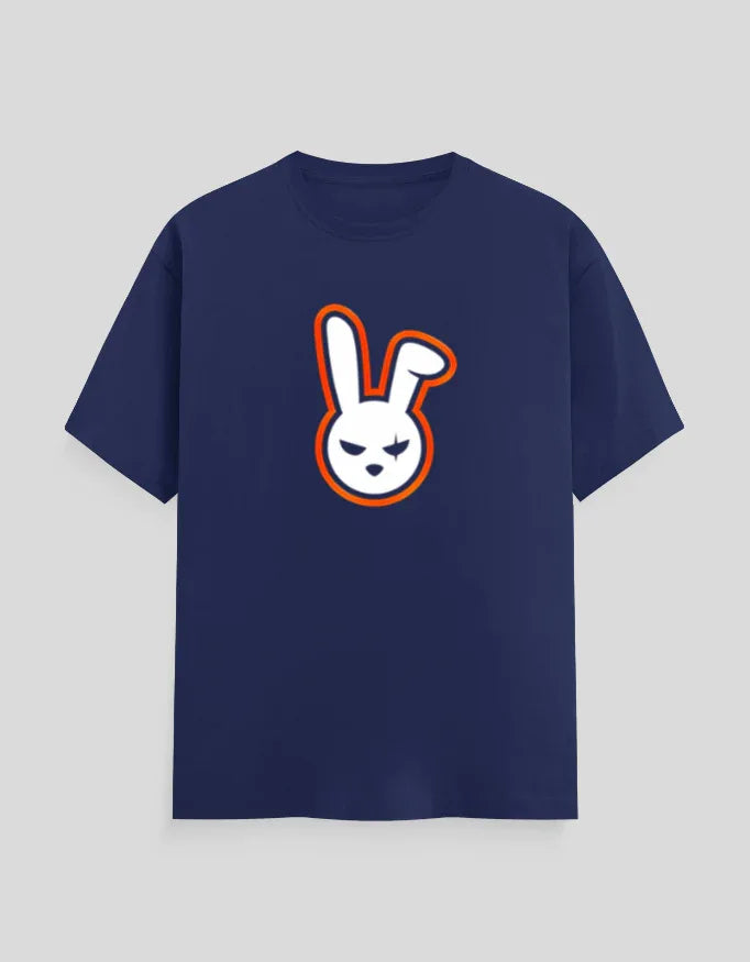 Angry Bunny Graphic T-Shirt for Men - Not So Suttle