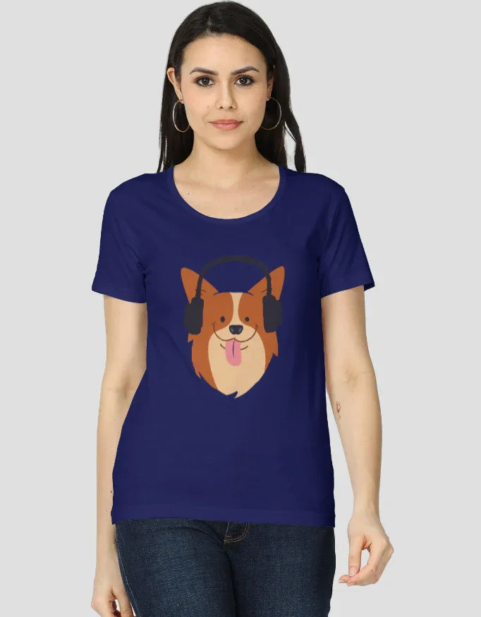 Music Lover Graphic Classic T-Shirt for Women - Not So Suttle