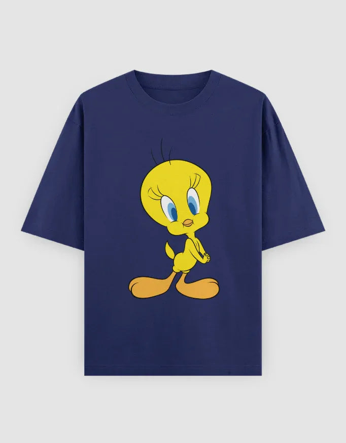 Tweety Graphic Oversized Classic T-Shirt for Women - Not So Suttle