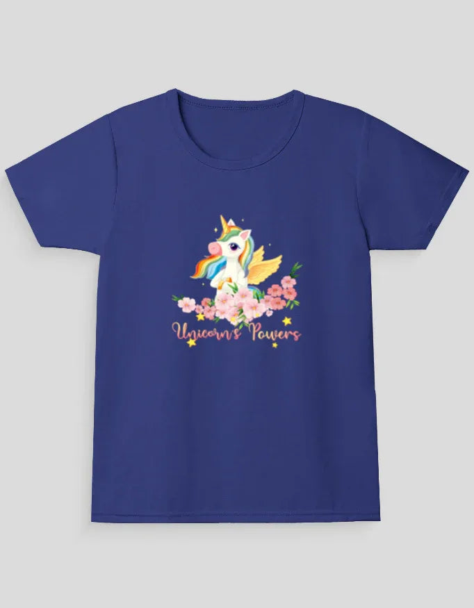 Unicorn Graphic T-Shirt for Girl's - Not So Suttle
