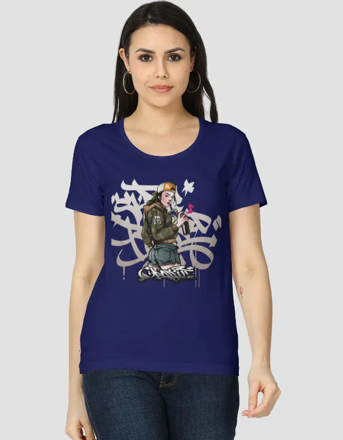 Graffiti Classic T-Shirt for Women - Not So Suttle