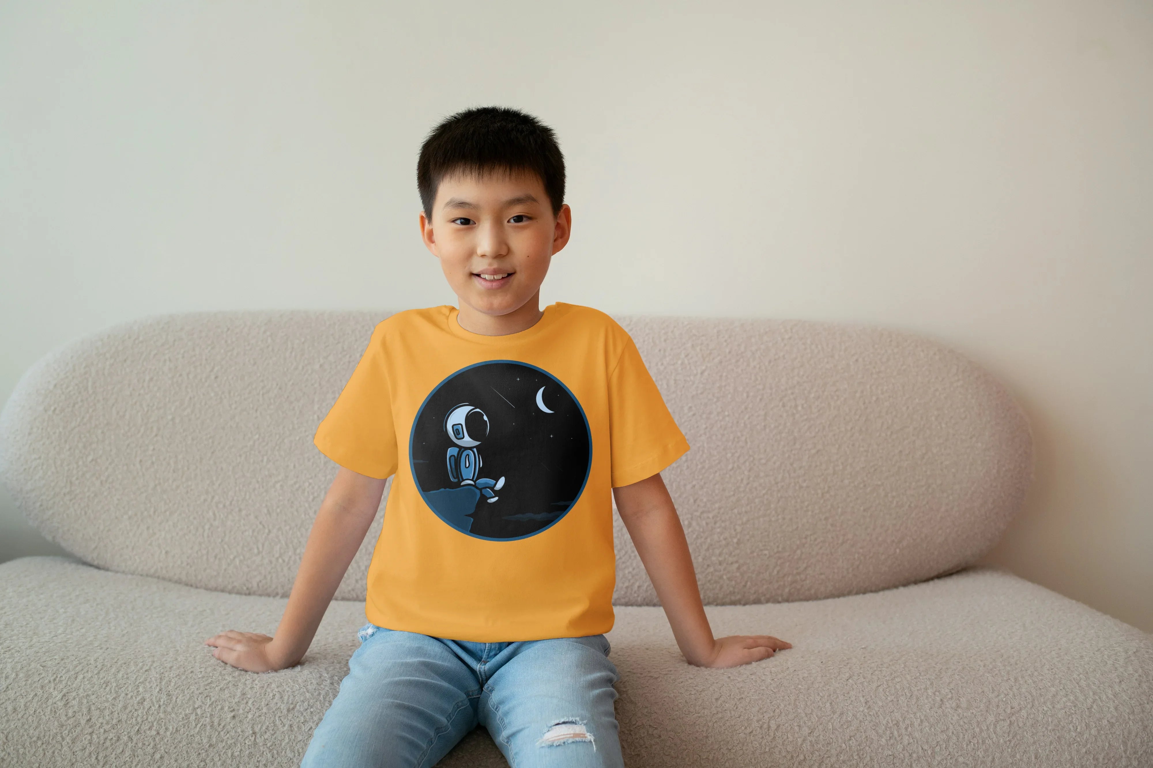 Astronaut Graphic T-Shirt for Boys - Not So Suttle