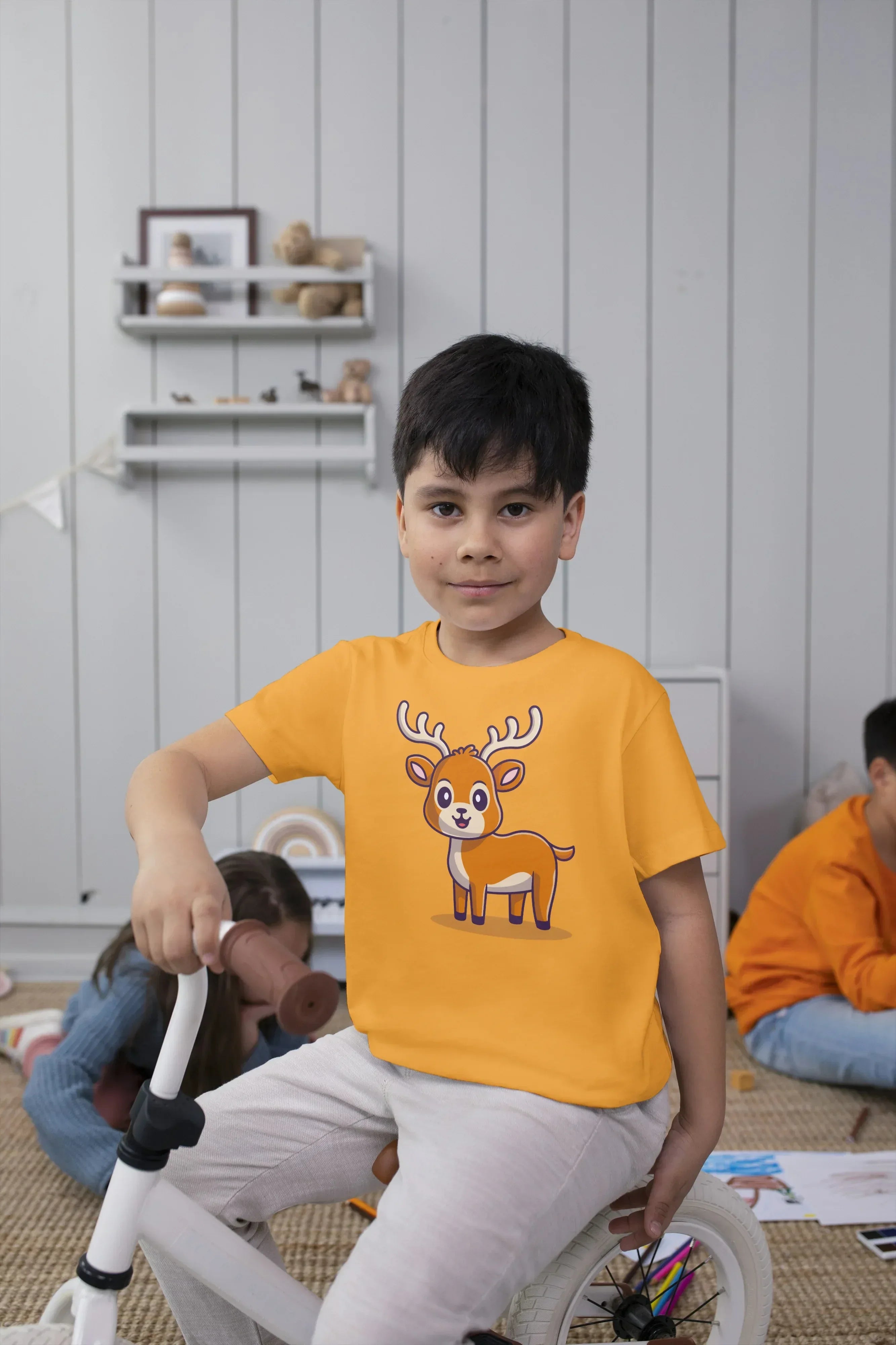 Deer Graphic T-Shirt for Boys - Not So Suttle