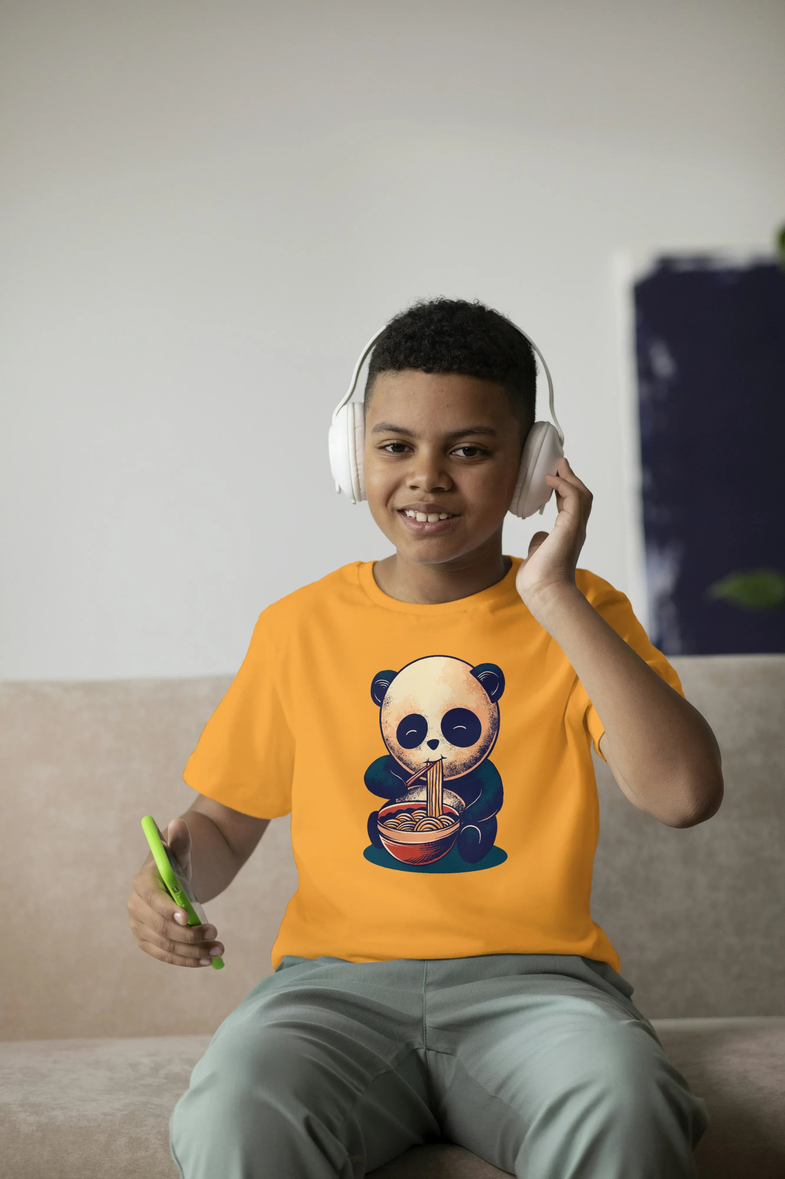 Panda Graphic T-Shirt for Boys - Not So Suttle