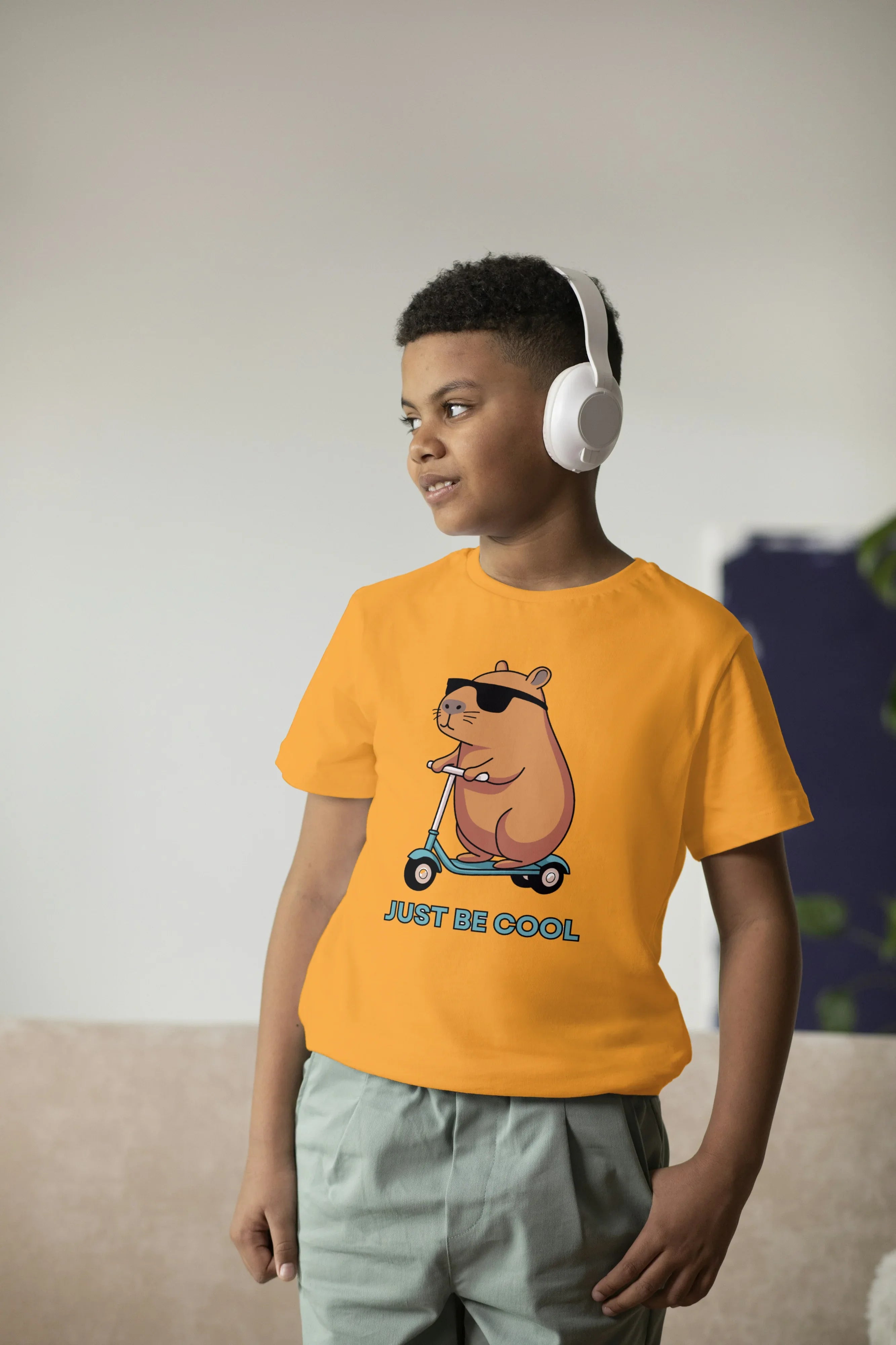Just Be Cool Graphics T-Shirt for Boys - Not So Suttle