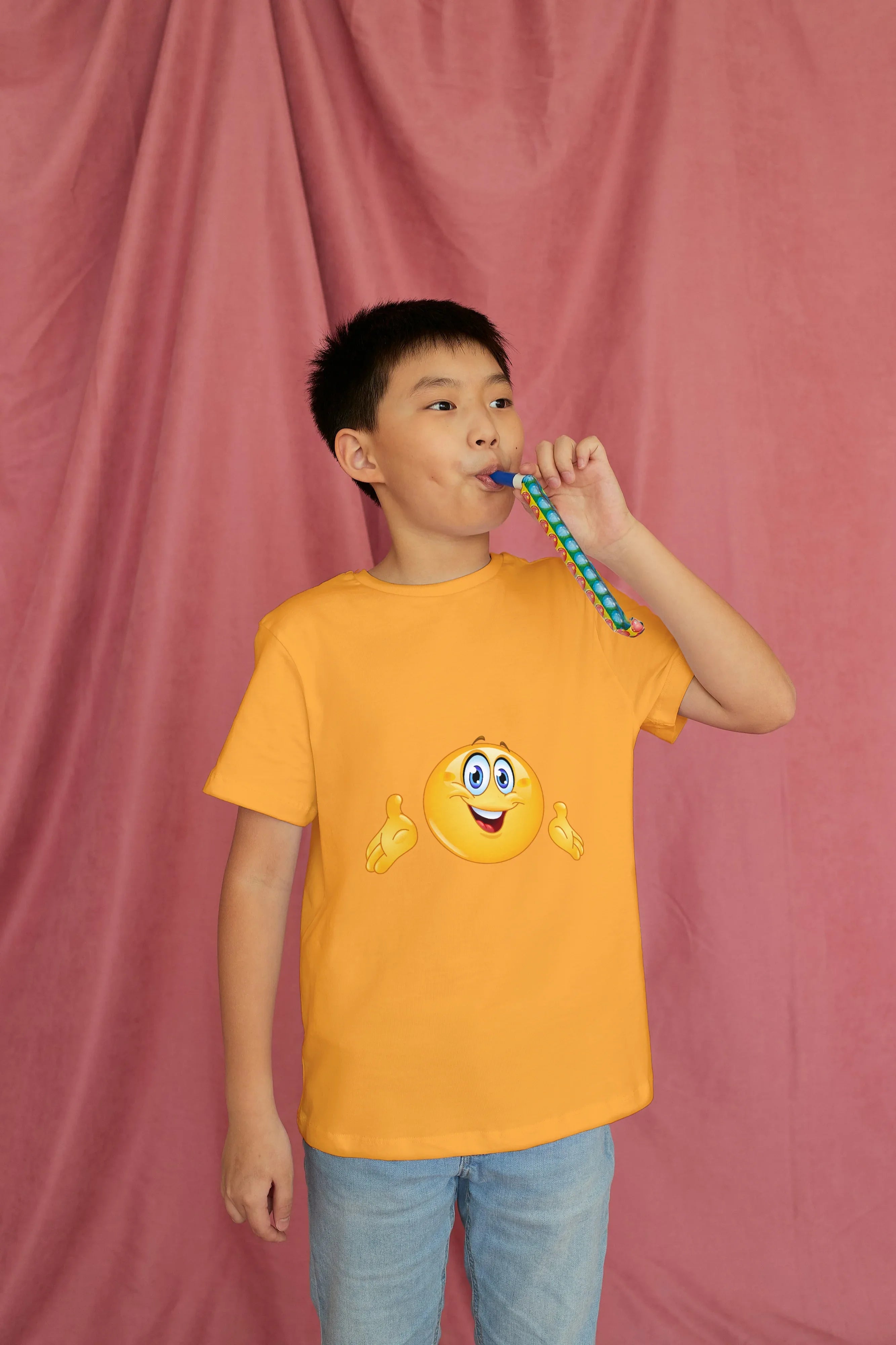 Smiley Graphics T-Shirt for Boys - Not So Suttle