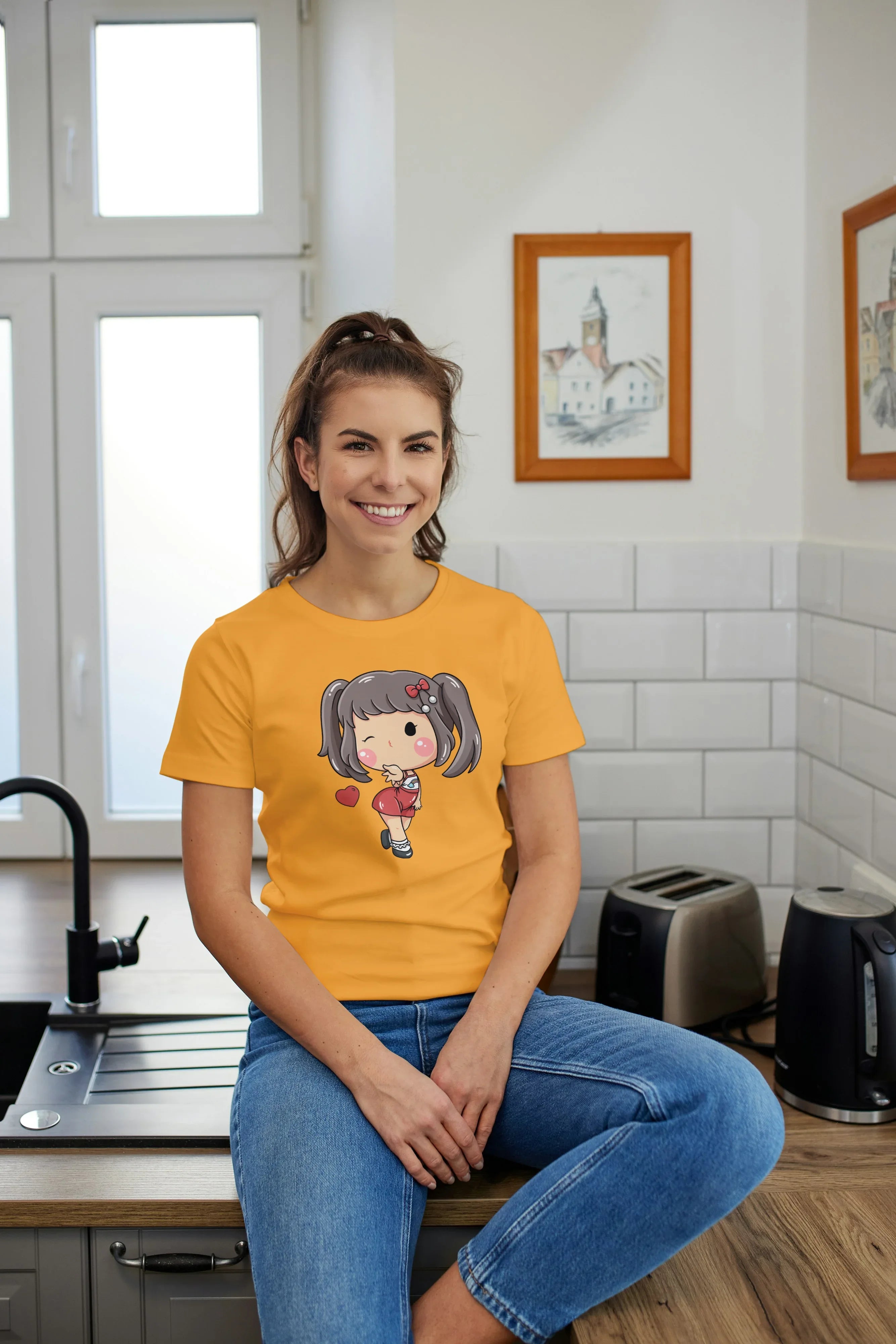 Girl Graphic Classic T-Shirt for Women - Not So Suttle