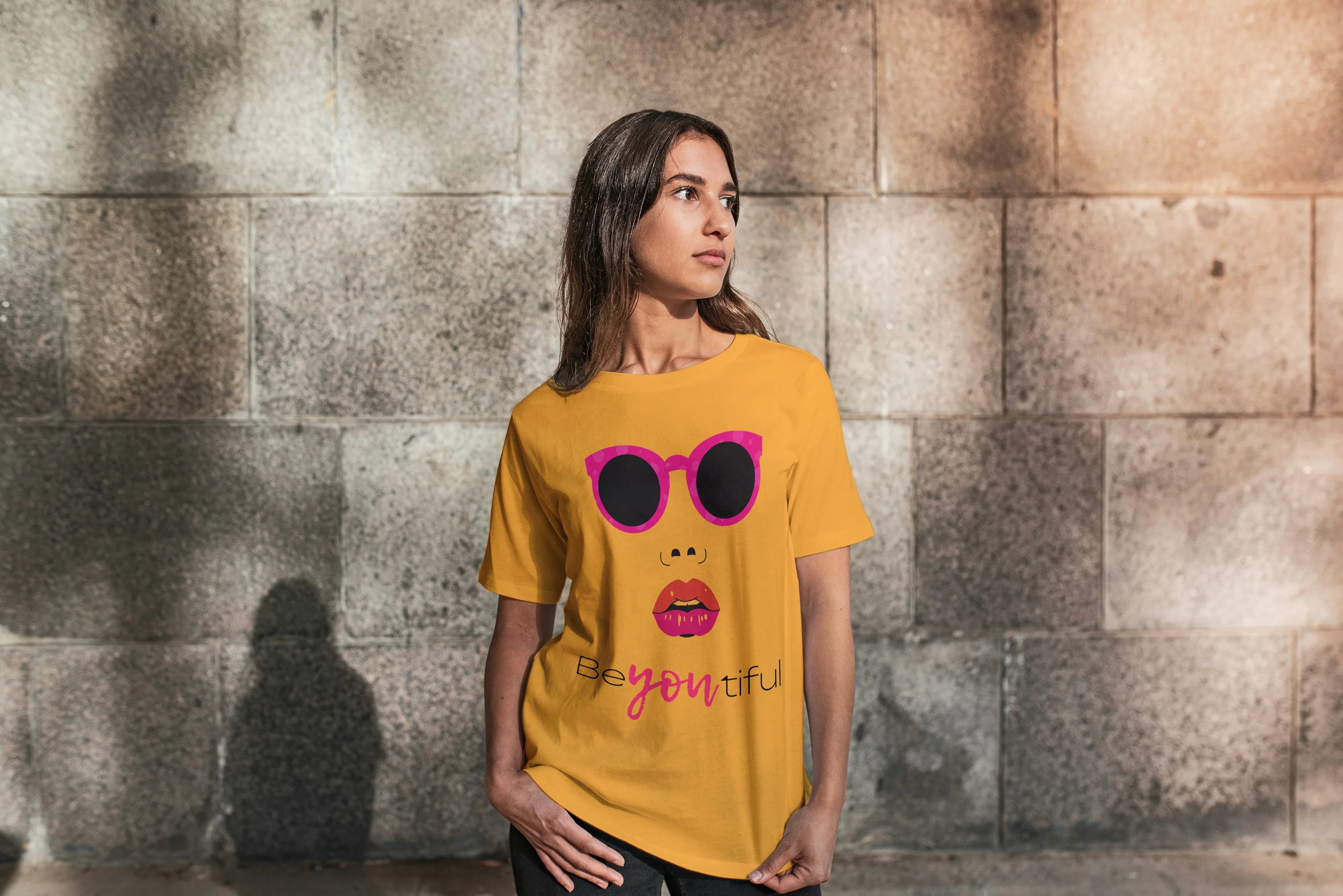 BeYoutiful Graphic Oversized Classic T-Shirt for Women - Not So Suttle