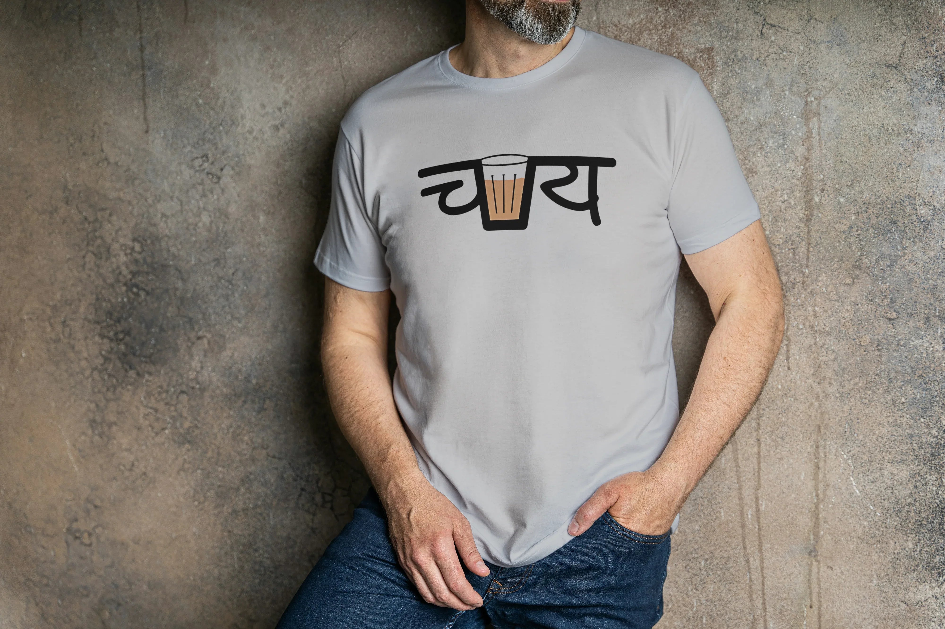 Chai Graphic Classic Crew T-Shirt for Men - Not So Suttle