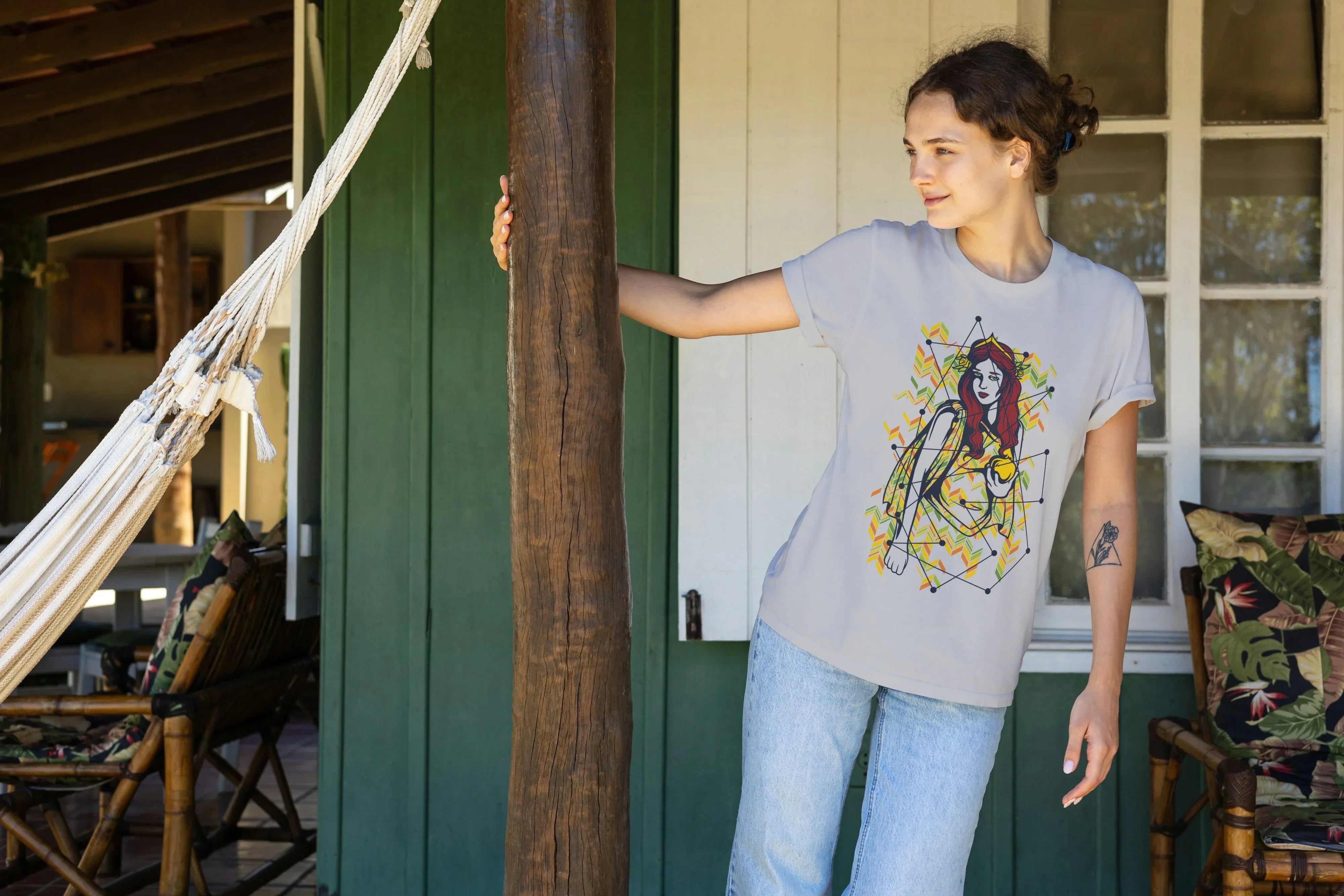 Graphic Oversized Classic T-Shirt for Women - Not So Suttle