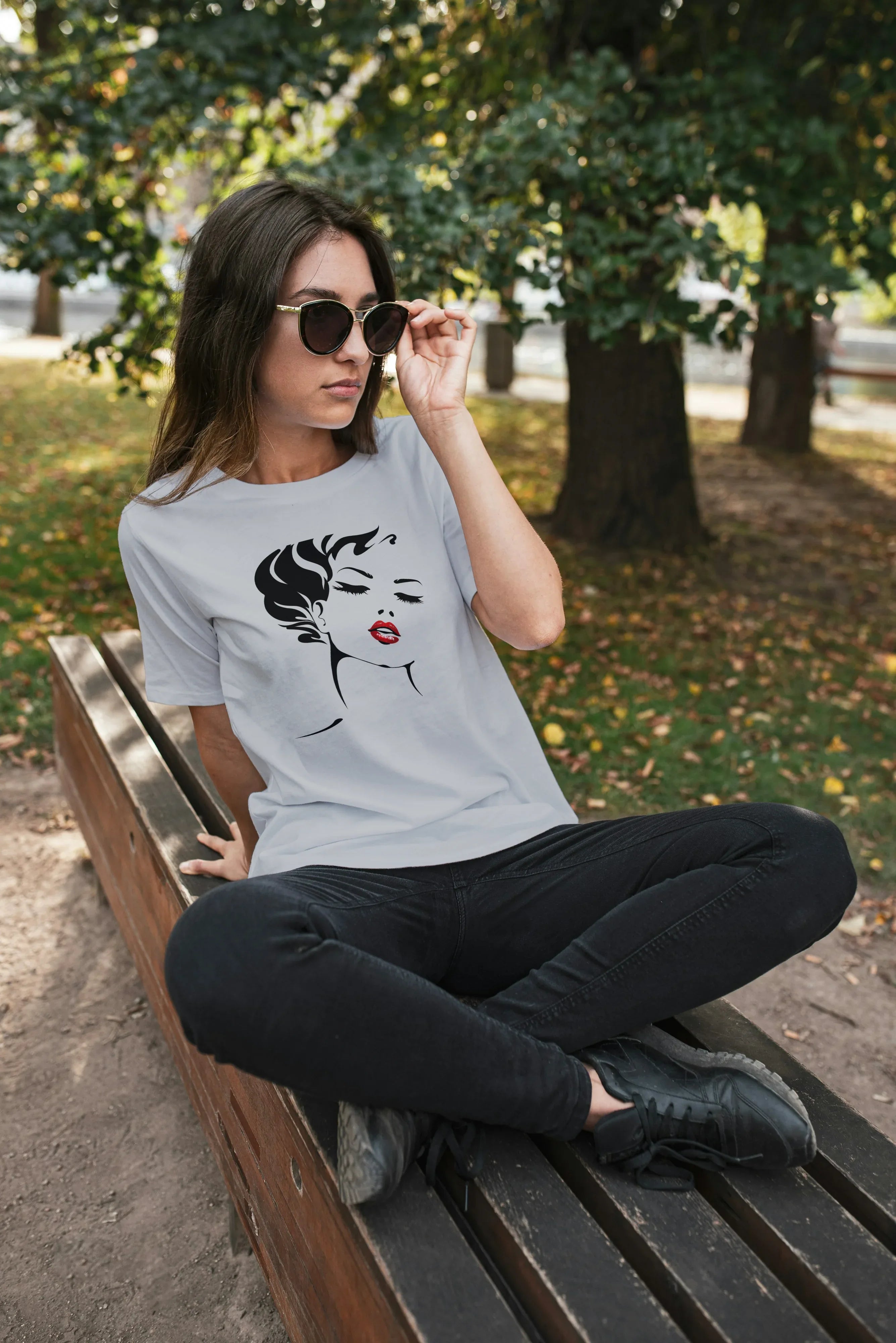 Retro Graphic Oversized Classic T-Shirt for Women - Not So Suttle