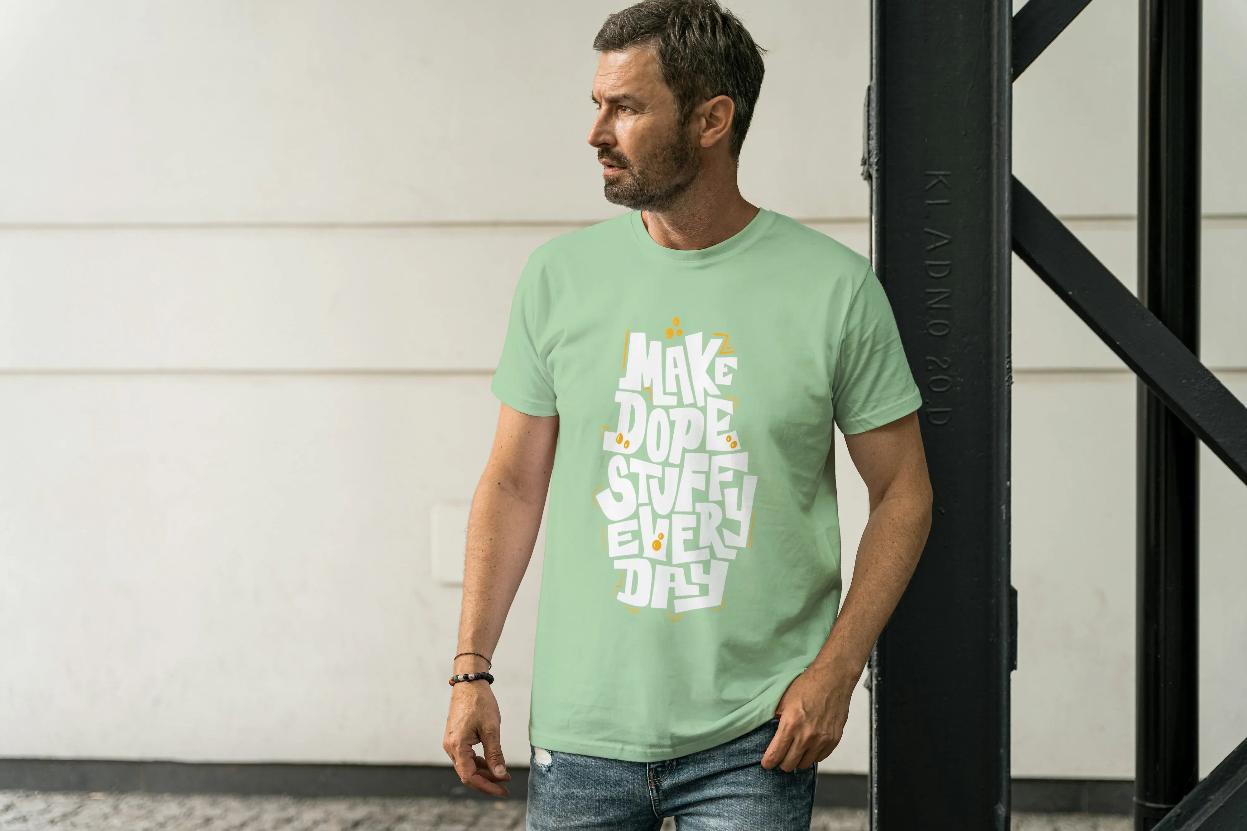 Make Dope Stuff Graphic Classic Crew T-Shirt for Men - Not So Suttle