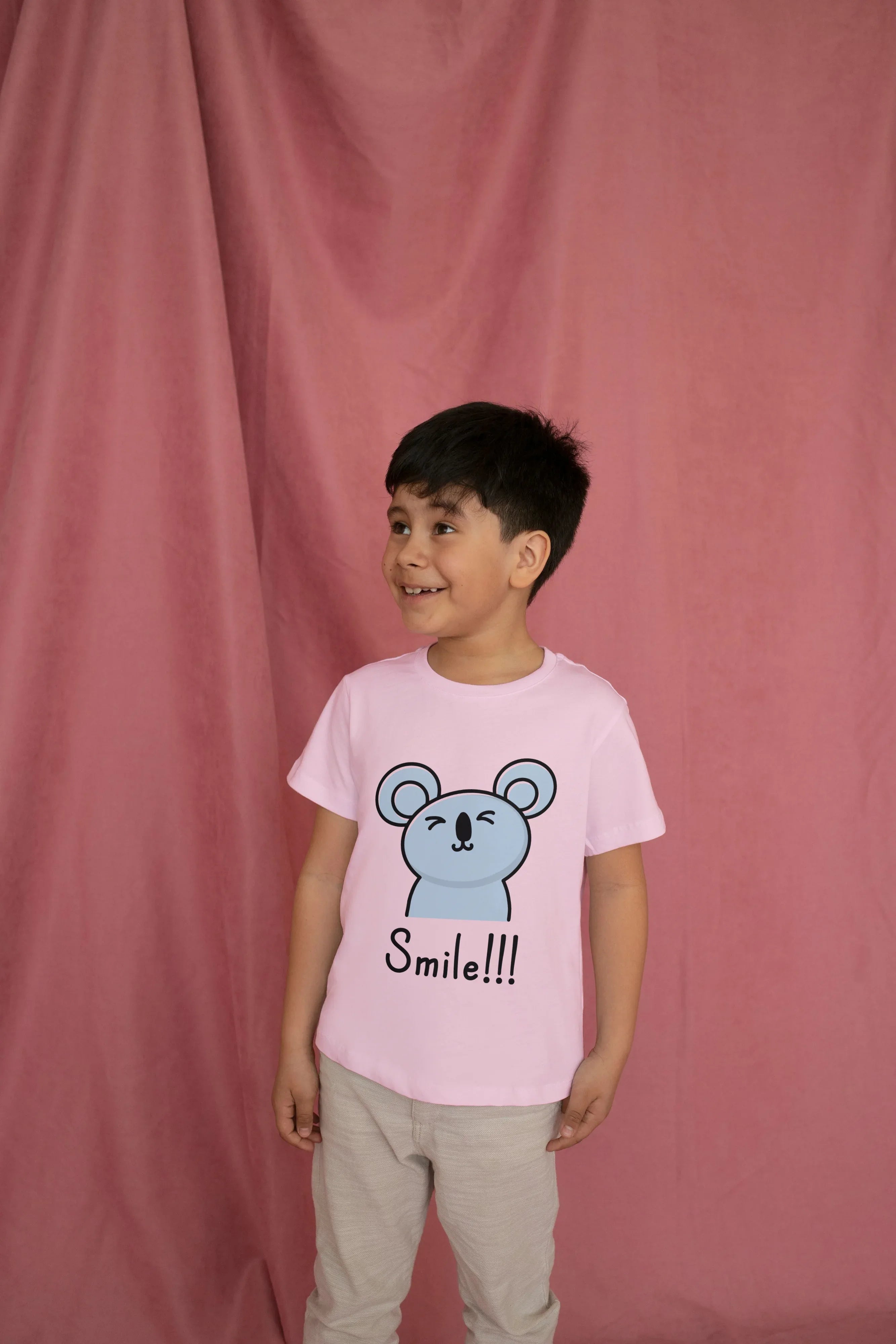 Smile Graphic T-Shirt for Boys - Not So Suttle