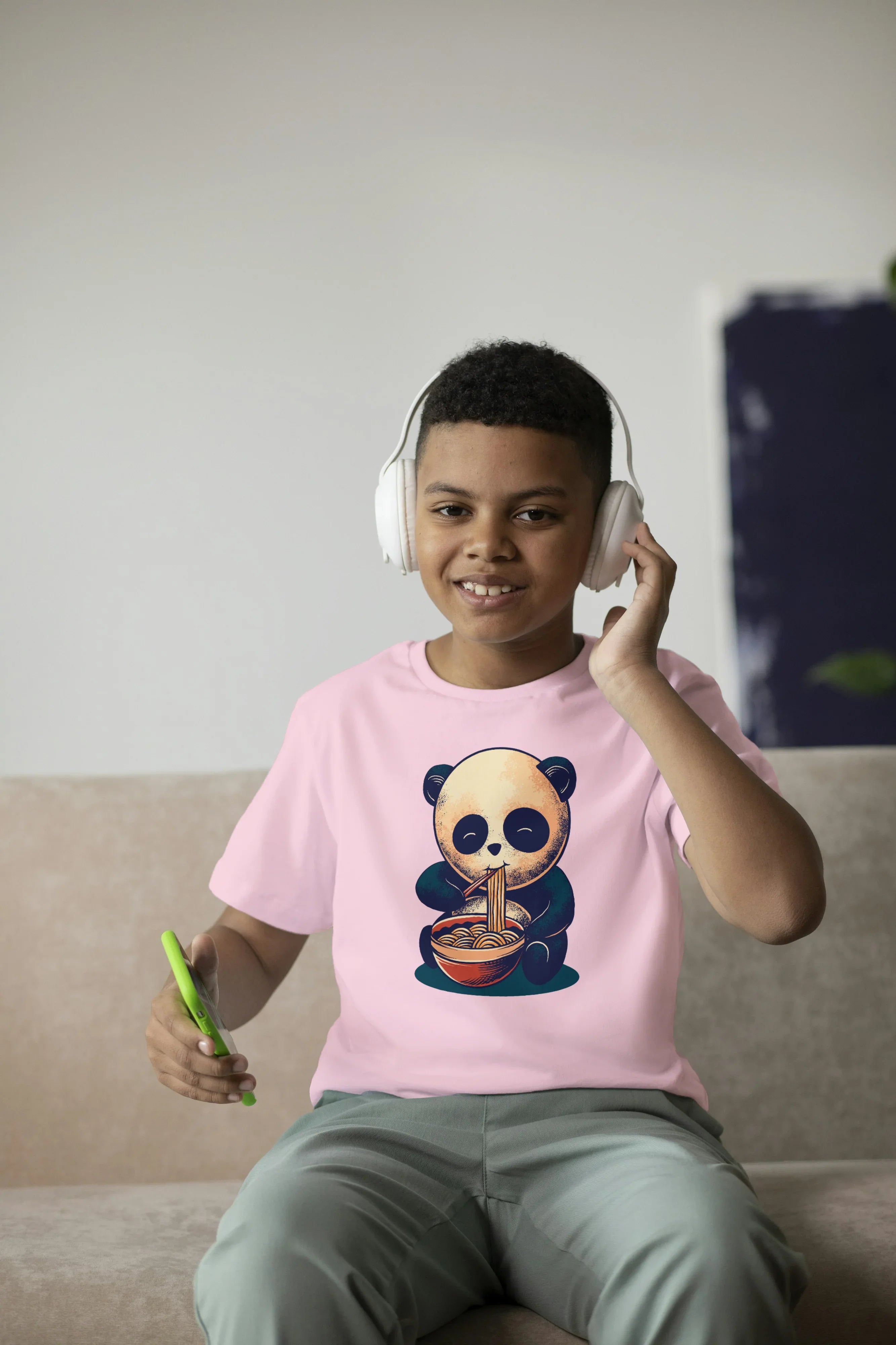 Panda Graphic T-Shirt for Boys - Not So Suttle