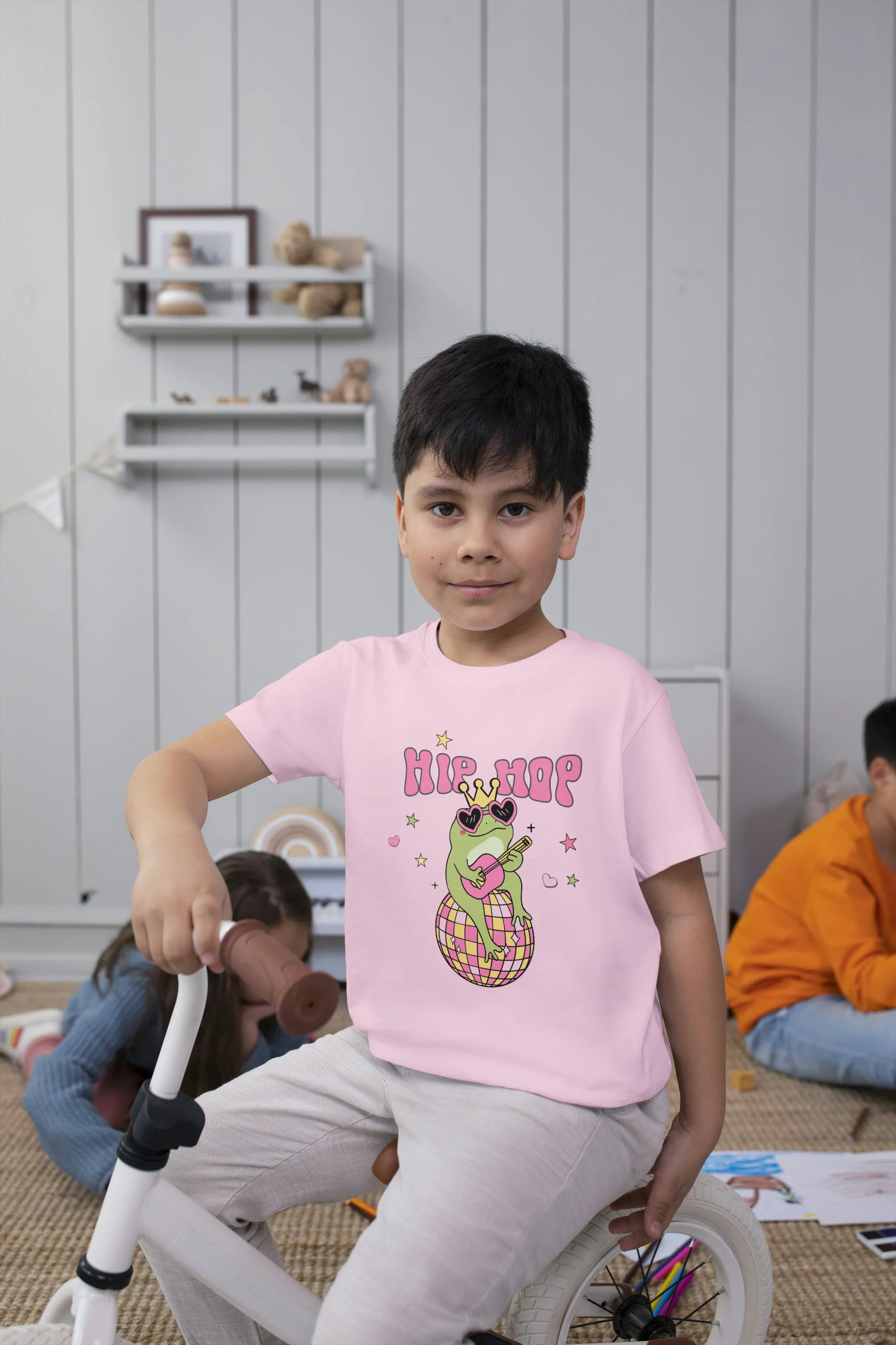 Hip Hop Graphics T-Shirt for Boys - Not So Suttle