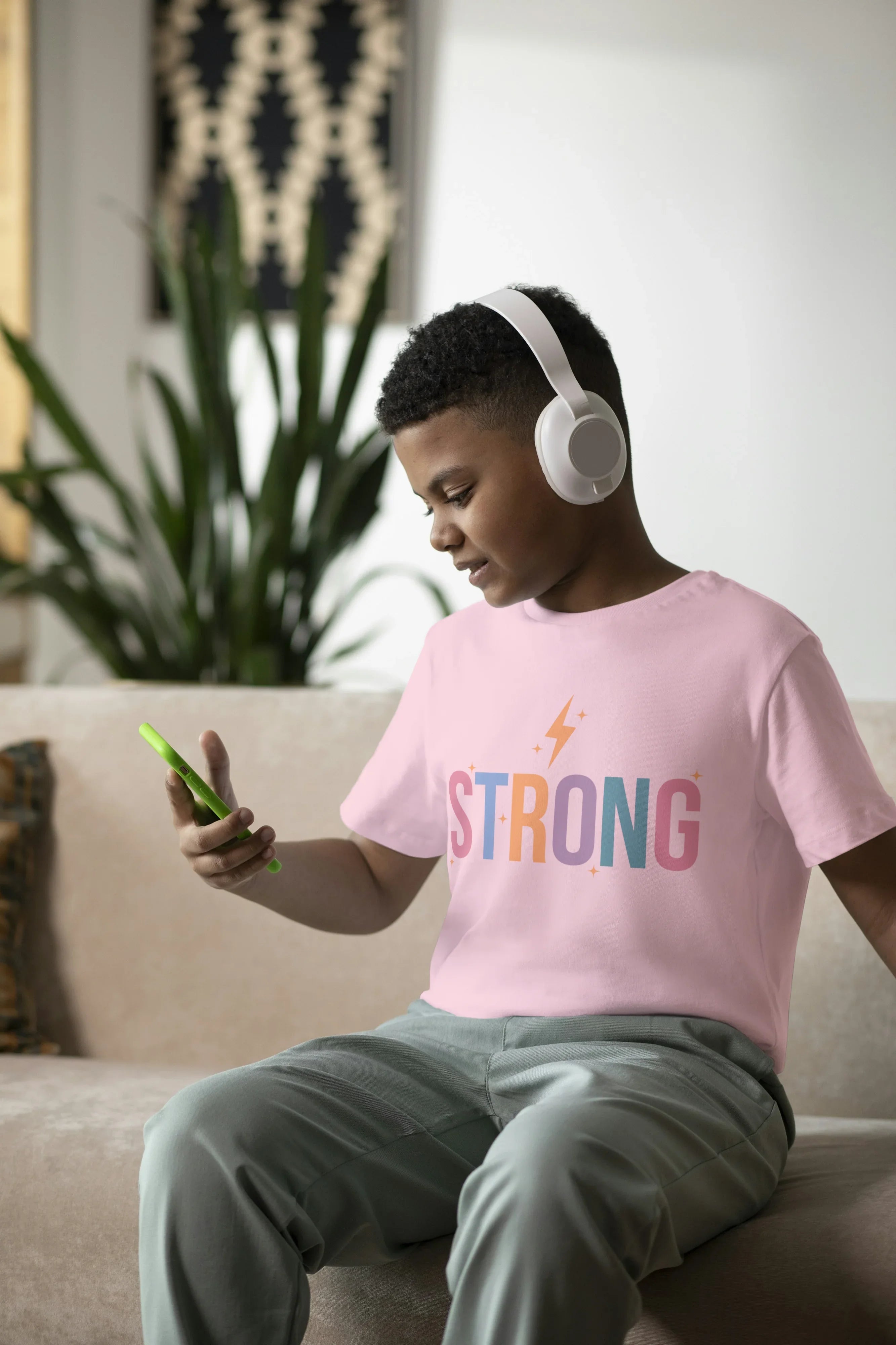 Strong Graphics T-Shirt for Boys - Not So Suttle