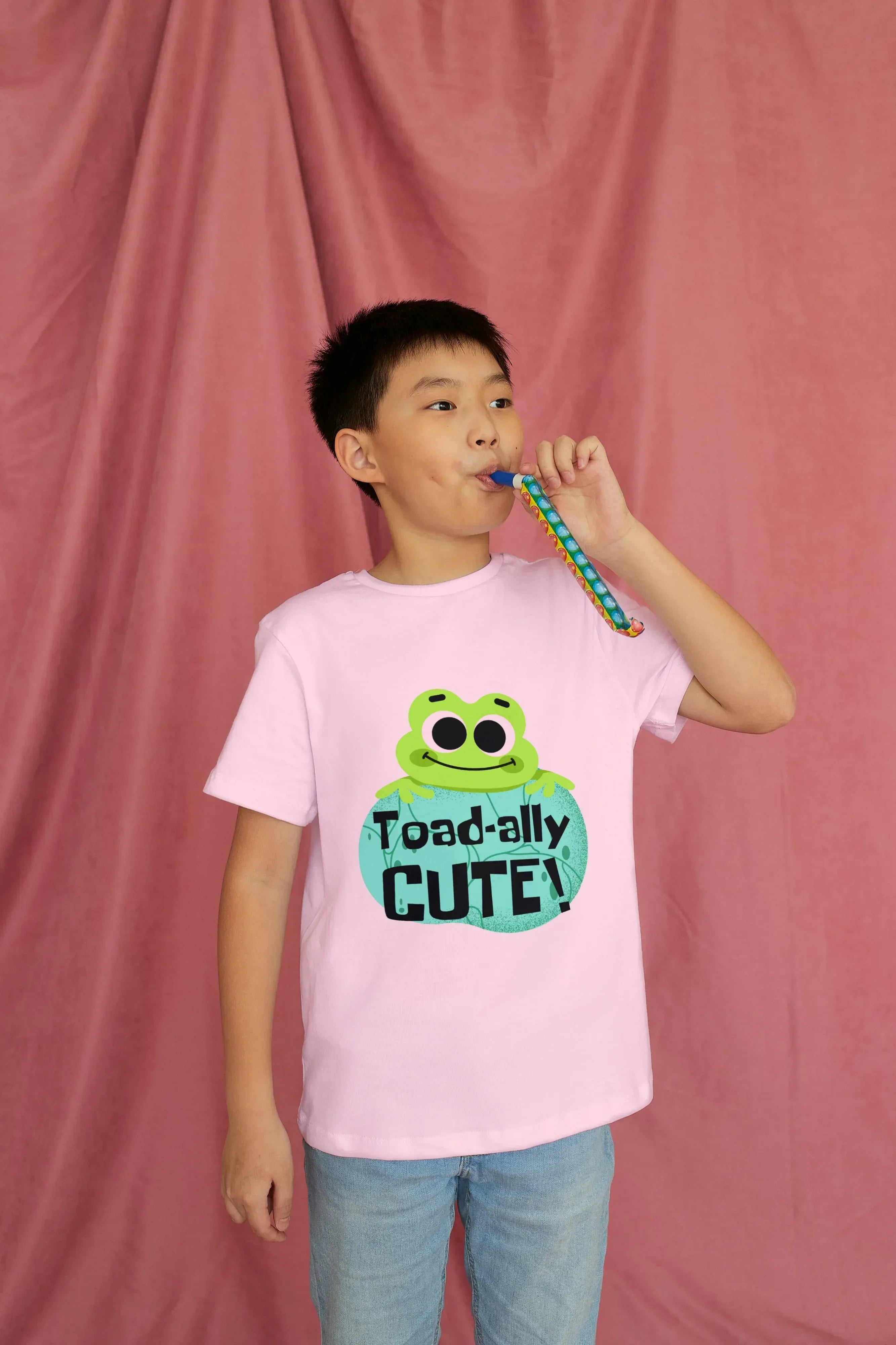 Cute Toad Graphic T-Shirt for Boys - Not So Suttle