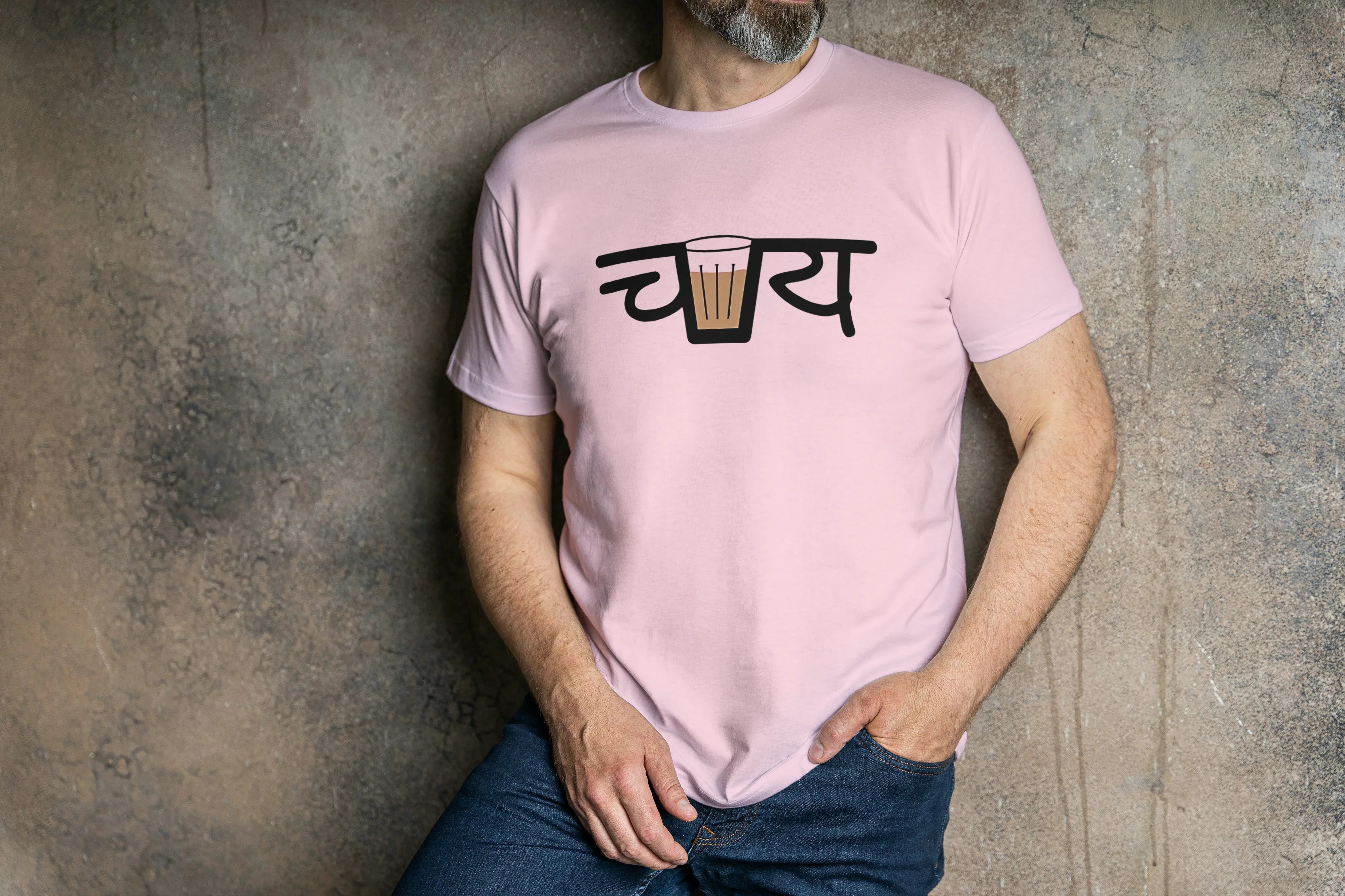 Chai Graphic Classic Crew T-Shirt for Men - Not So Suttle