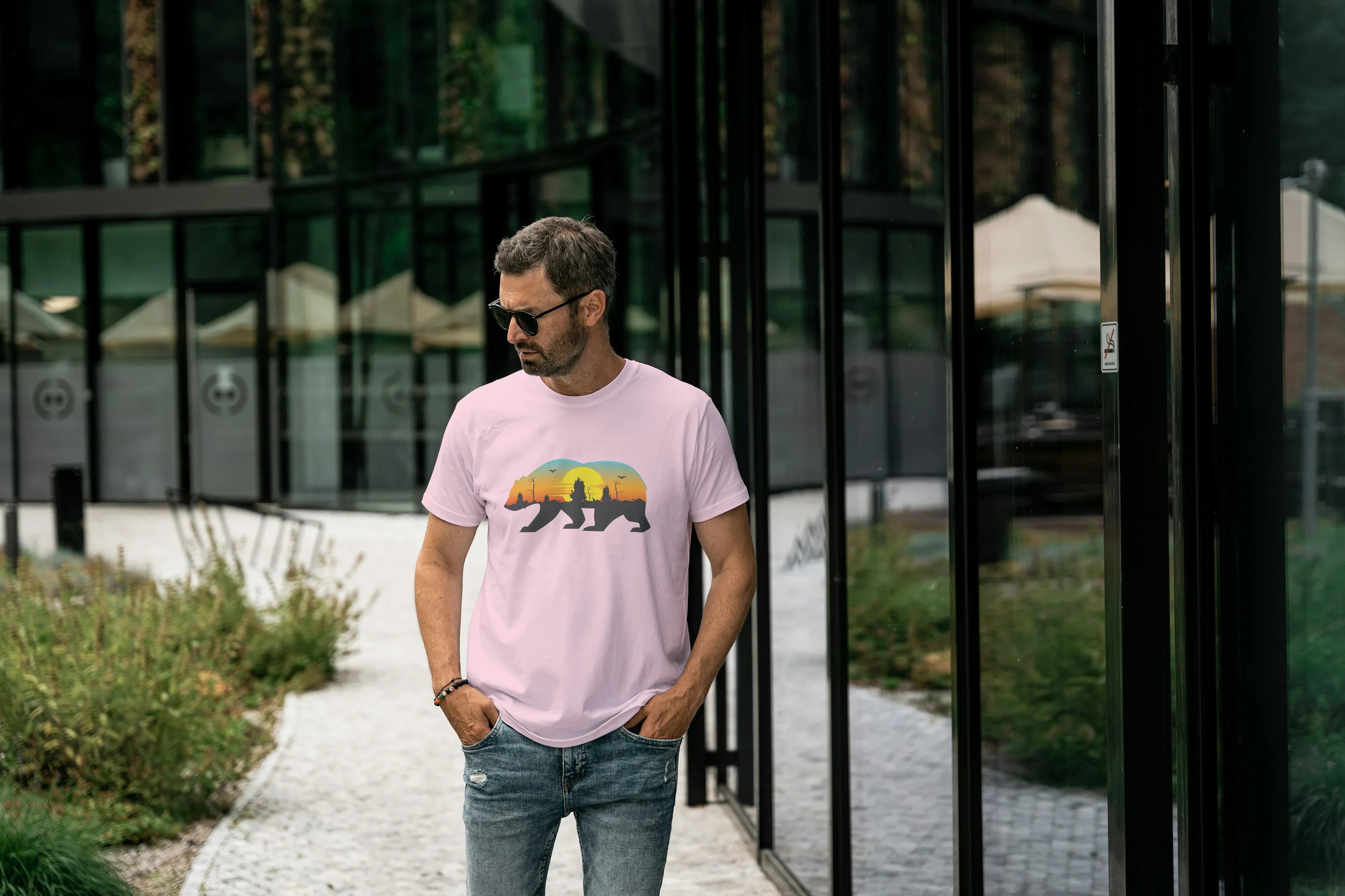 Travel Bear Classic Crew T-Shirt for Mendes - Not So Suttle