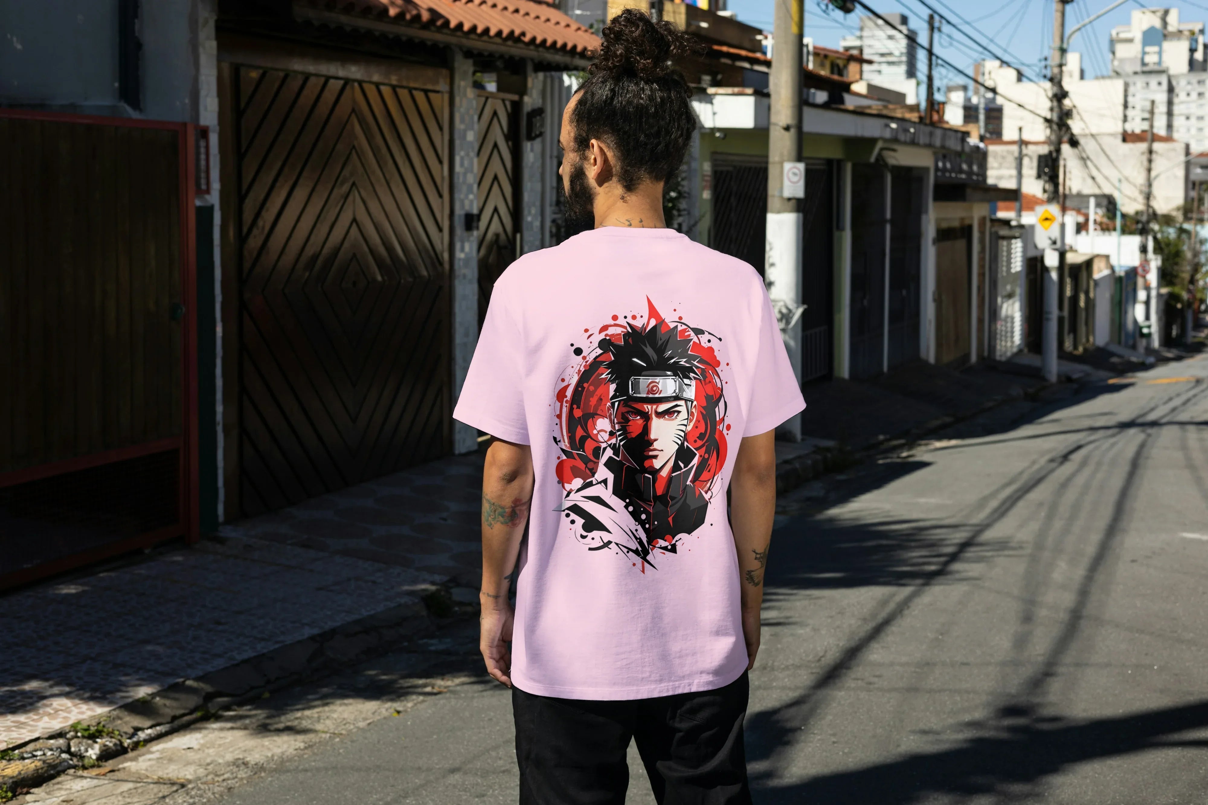 Anime Graphic Oversized Classic T-Shirt for Men - Not So Suttle