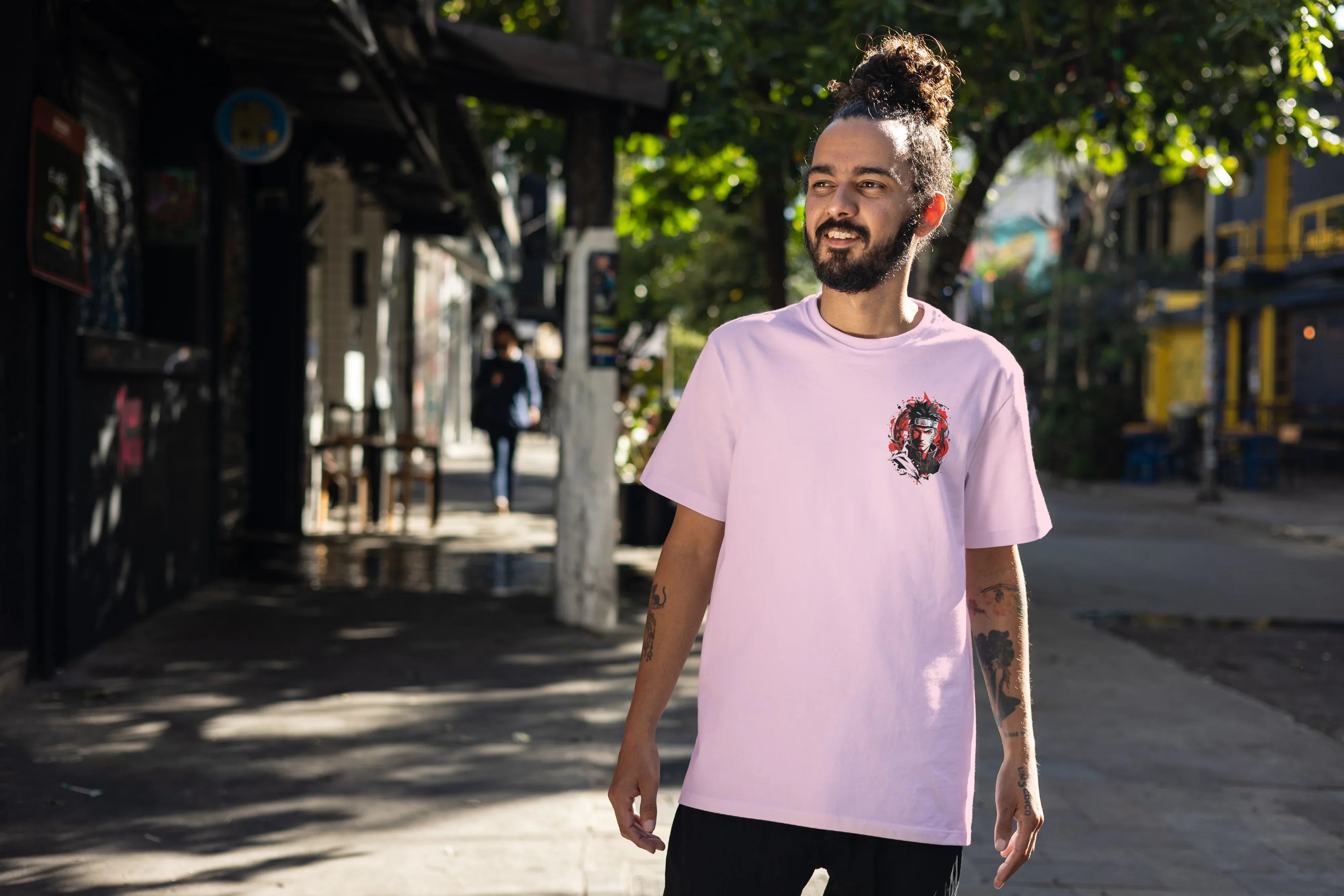 Anime Graphic Oversized Classic T-Shirt for Men - Not So Suttle