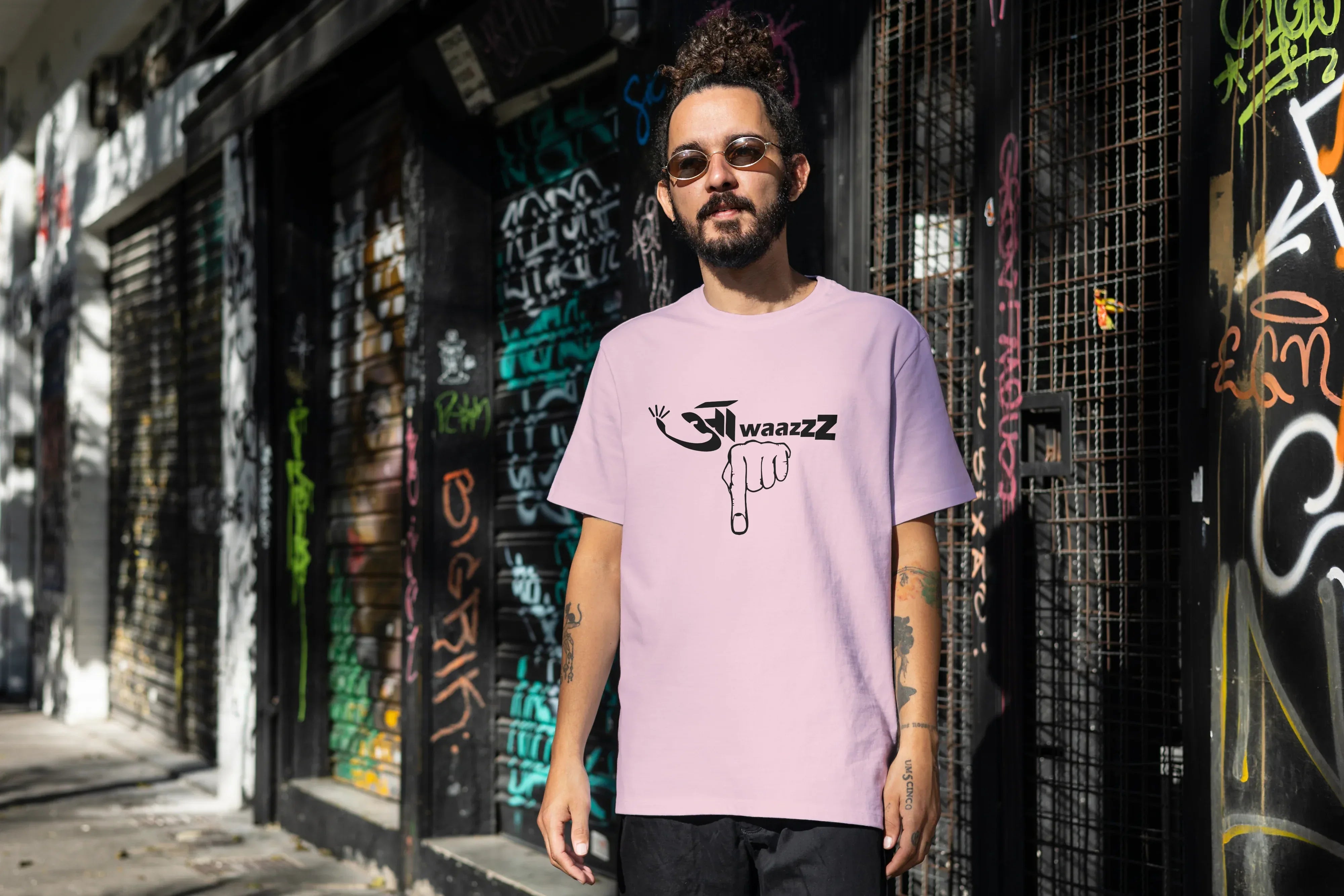 Aawaaz Niche Graphic Oversized Classic T-Shirt for Men - Not So Suttle